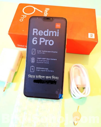 Redmi 6pro 4/64GB Global Box